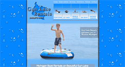 Desktop Screenshot of gunlakerentals.com